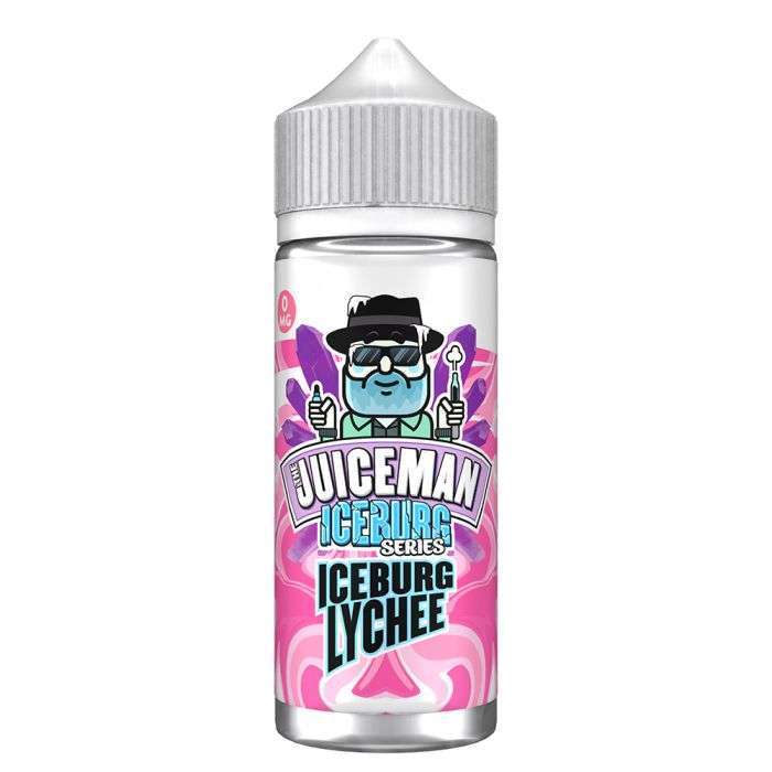 The Juiceman E Liquid Iceburg Series - Iceburg Lychee - 100ml