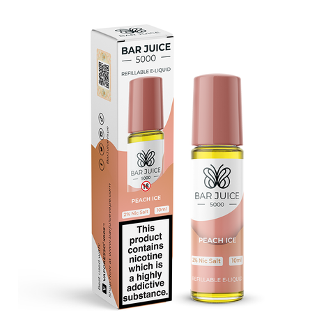 Bar Juice 5000 Salts - Peach Ice - 10ml