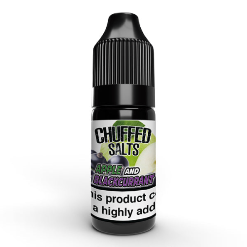 Apple and Blackcurrant Nic Salt E-Liquid by Chuffed Salts 10ml