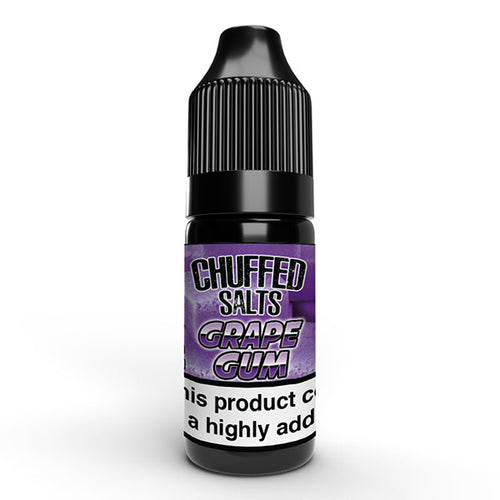 Grape Gum Nic Salt E-Liquid by Chuffed Salts 10ml