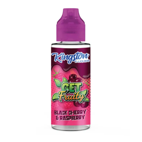  Kingston E Liquid Get Fruity - Black Cherry & Raspberry - 100ml 