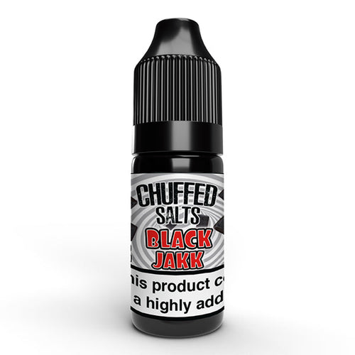 Black Jakk Nic Salt E-Liquid by Chuffed Salts 10ml