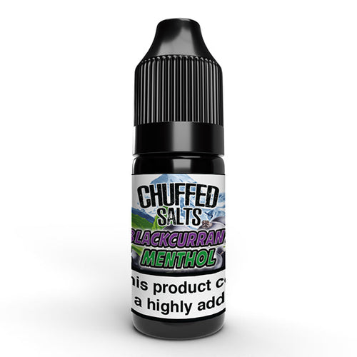 Blackcurrant Menthol Nic Salt E-Liquid by Chuffed Salts 10ml