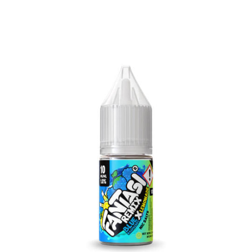  Blue Raspberry Lemonade Nic Salt E-Liquid by Fantasi Remix 10ml 