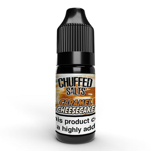 Caramel Cheesecake Nic Salt E-Liquid by Chuffed Salts 10ml