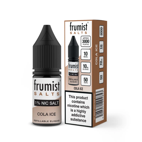 Cola Ice Nic Salt E-Liquid by Frumist Salts 10ml