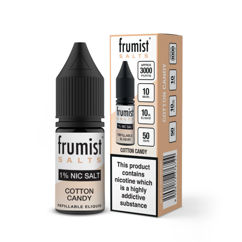 Cotton Candy Nic Salt E-Liquid by Frumist Salts 10ml