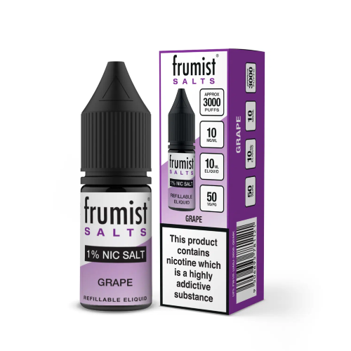 Grape Nic Salt E-Liquid by Frumist Salts 10ml