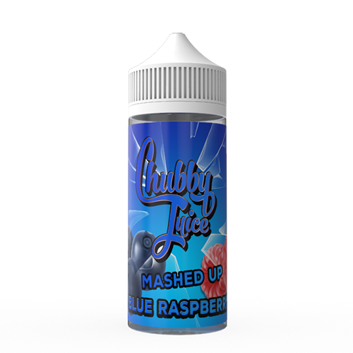 Chubby Juice E Liquid - Mashed Up Blue Raspberry - 100ml