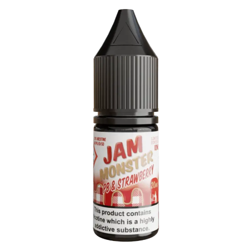 Jam Monster Nic Salts - PB & Strawberry - 10ml