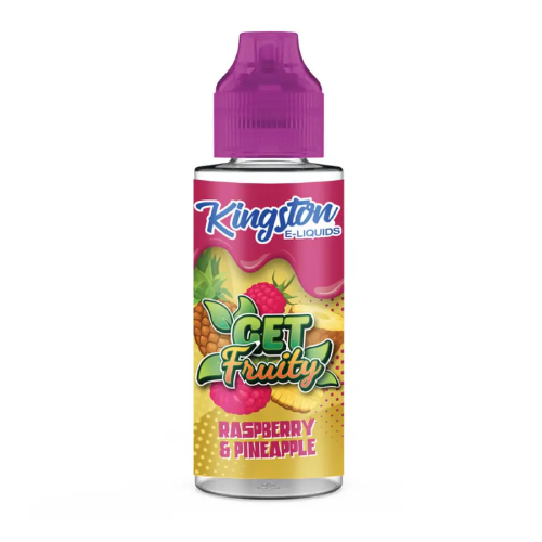 Kingston E Liquid Get Fruity - Raspberry & Pineapple - 100ml