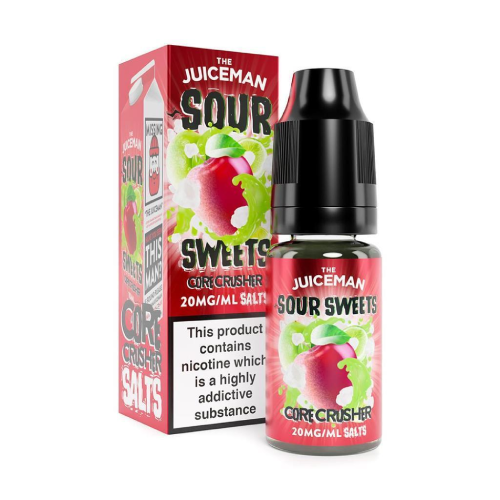 The Juiceman Nic Salt Sour Sweets - Core Crusher - 10ml