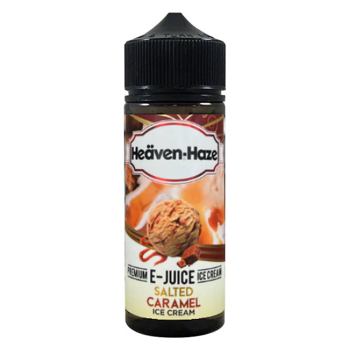  Heaven Haze E Liquid - Salted Caramel Ice Cream - 100ml 