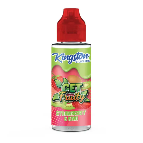  Kingston E Liquid Get Fruity - Strawberry & Kiwi - 100ml 