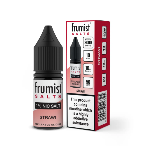 Strawi Nic Salt E-Liquid by Frumist Salts 10ml