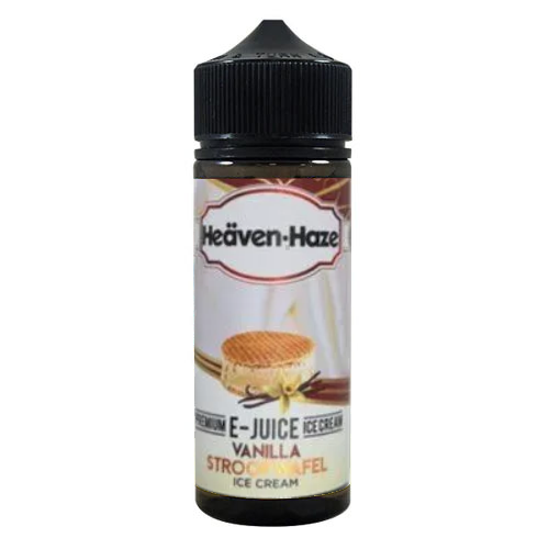 Heaven Haze E Liquid - Vanilla Stroopwafel Ice Cream - 100ml