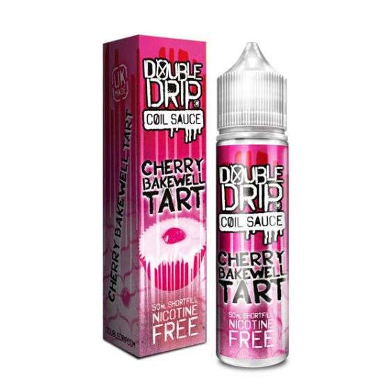 Double Drip E Liquid - Cherry Bakewell Tart - 50ml