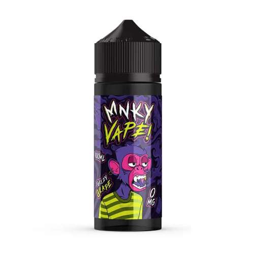 MNKY Vape E Liquid - Freezy Grape - 100ml- Vape and Go