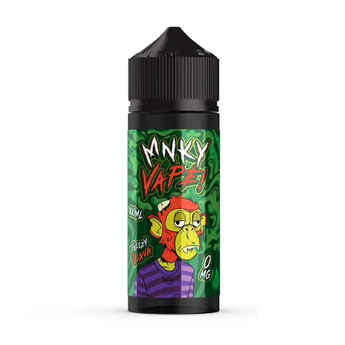 MNKY Vape E Liquid - Freezy Guava - 100ml