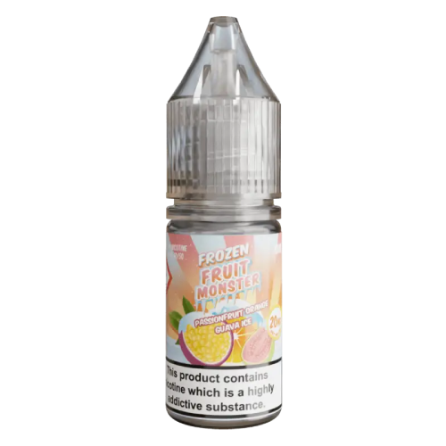 Frozen Fruit Monster Nic Salts - Passionfruit Orange Guava Ice - 10ml