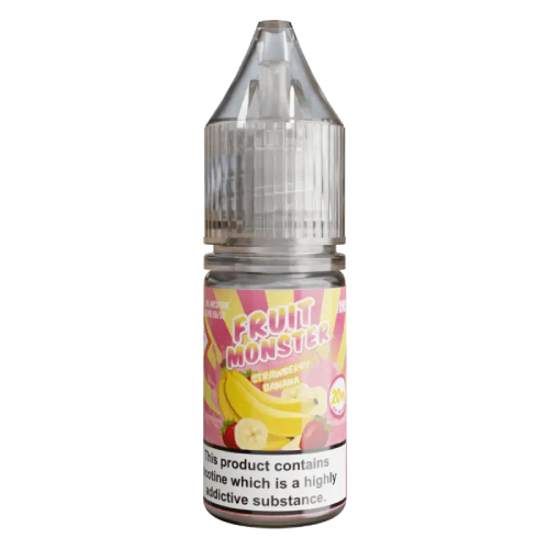 Fruit Monster Nic Salts - Strawberry Banana - 10ml