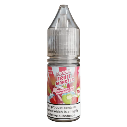 Frozen Fruit Monster Nic Salts - Strawberry Kiwi Pomegranate Ice - 10ml