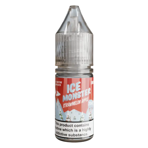 Ice Monster Nic Salts - Strawmelon Apple - 10ml