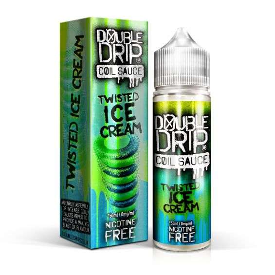 Double Drip E Liquid - Twisted Ice Cream - 50ml