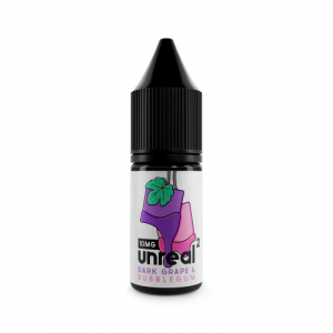 Dark Grape & Bubblegum Nic Salt E-Liquid by Unreal2 10ml