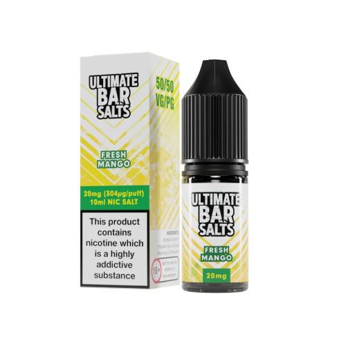 Fresh Mango Nic Salt E-Liquid by Ultimate Bar Salts 10ml