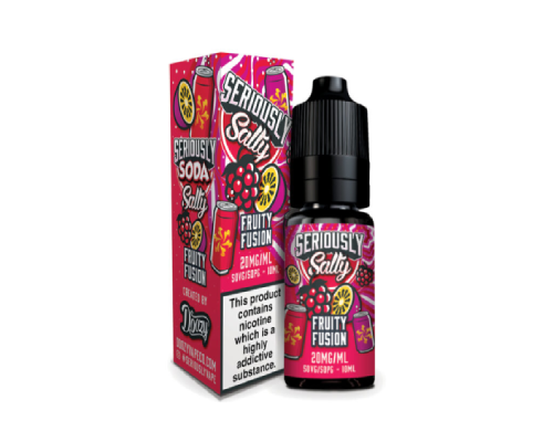 Fruity Fusion Nic Salt E-Liquid by Doozy Seriously Soda 10ml