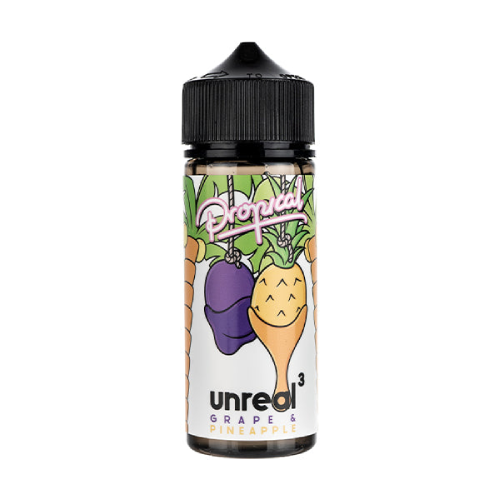  Unreal3 E Liquid - Grape & Pineapple - 100ml 