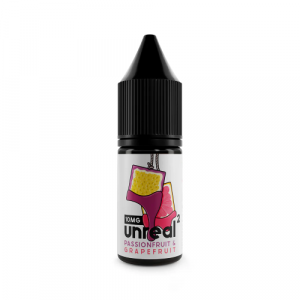 Passionfruit & Grapefruit Nic Salt E-Liquid by Unreal2 10ml