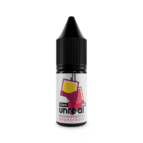 Passionfruit & Grapefruit Nic Salt E-Liquid by Unreal2 10ml