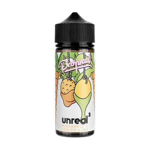 Unreal3 E Liquid - Pineapple & Lemon Lime - 100ml