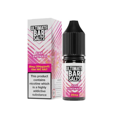  Pink Lemonade Nic Salt E-Liquid by Ultimate Bar Salts 10ml 