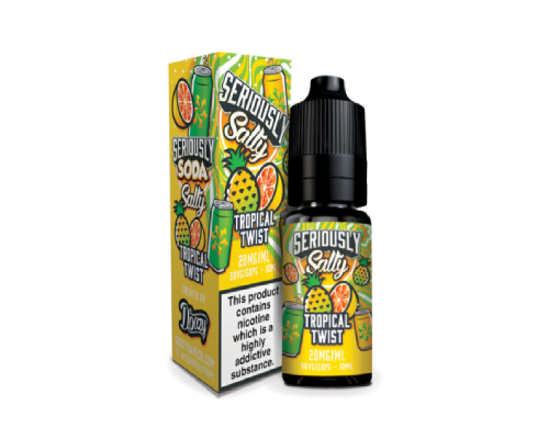 Tropical Twist Nic Salt E-Liquid by Doozy Seriously Soda 10ml