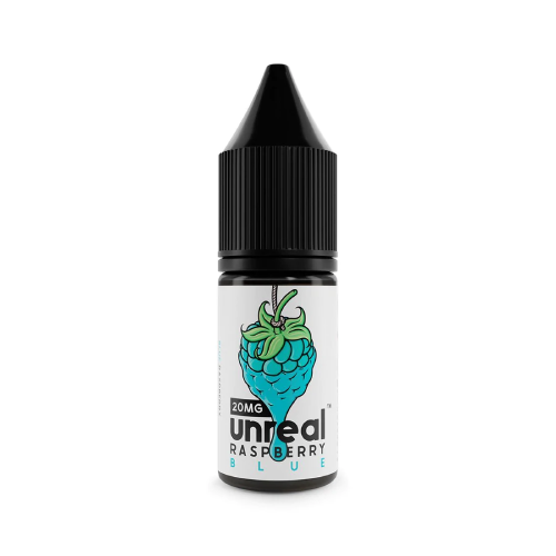 Blue Nic Salt E-Liquid by Unreal Raspberry 10ml