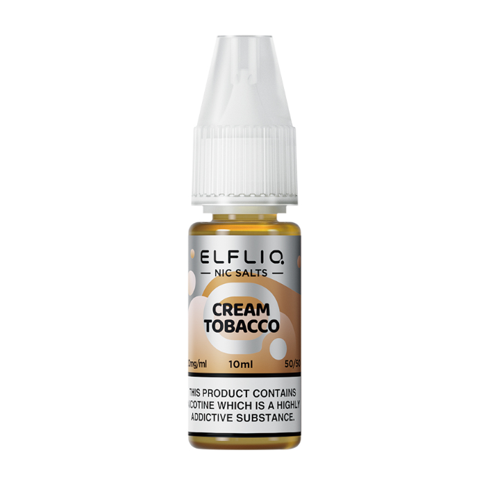 Elfliq Nic Salt by Elf Bar  - Cream Tobacco - 10ml
