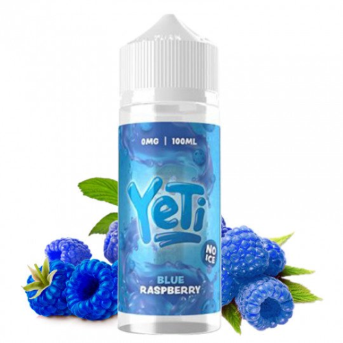  Yeti E Liquid No Ice - Blue Raspberry - 100ml 