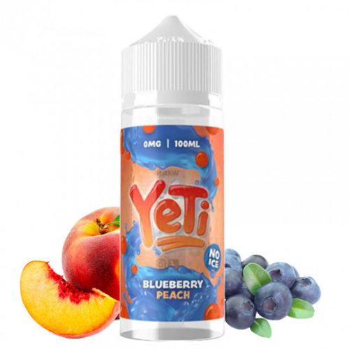 Yeti E Liquid No Ice - Blueberry Peach - 100ml