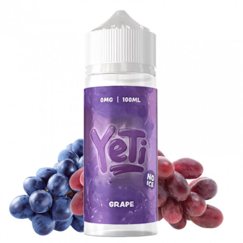  Yeti E Liquid No Ice - Grape - 100ml 