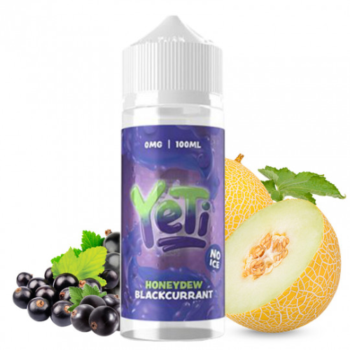 Yeti E Liquid No Ice - Honeydew Blackcurrant - 100ml