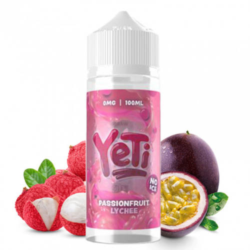 Yeti E Liquid No Ice - Passionfruit Lychee - 100ml