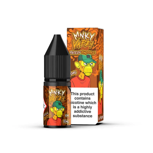  Freezy Pineapple Nic Salt E-Liquid by MNKY Vape 10ml 