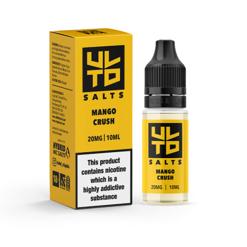  Mango Crush Nic Salt E-Liquid by ULTD Salts 10ml 