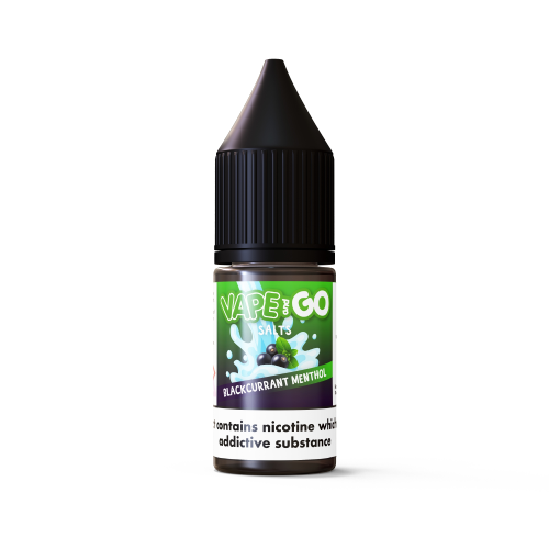  Blackcurrant Menthol Salts by Vape and Go 10ml 