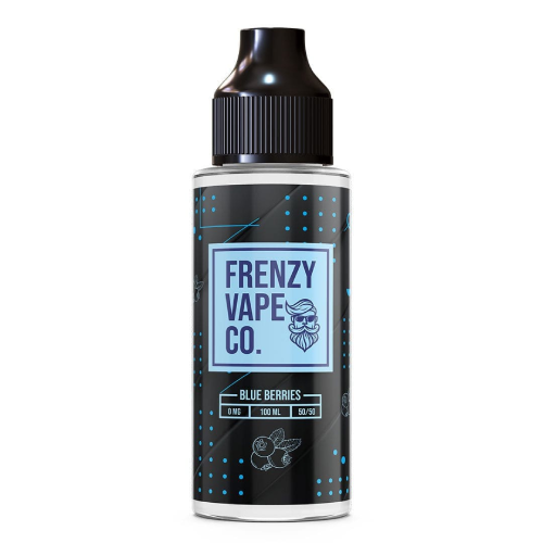  Frenzy Vape Co. E Liquid - Blue Berries - 100ml 