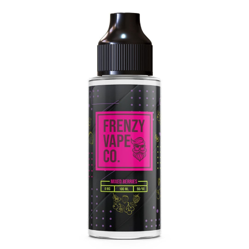 Frenzy Vape Co. E Liquid - Mixed Berries - 100ml