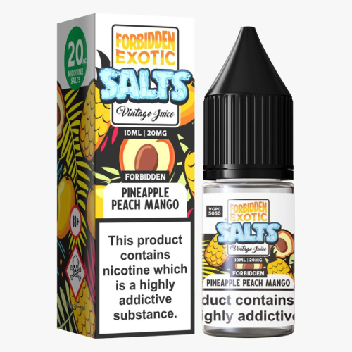 Vintage Juice Forbidden Exotic Salts - Pineapple Peach Mango - 10ml